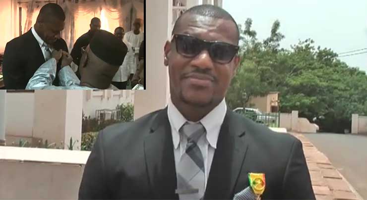 DABA MODIBO KÉÏTA, élevé au rang d'OFFICIER DE L'ORDRE DU MALI