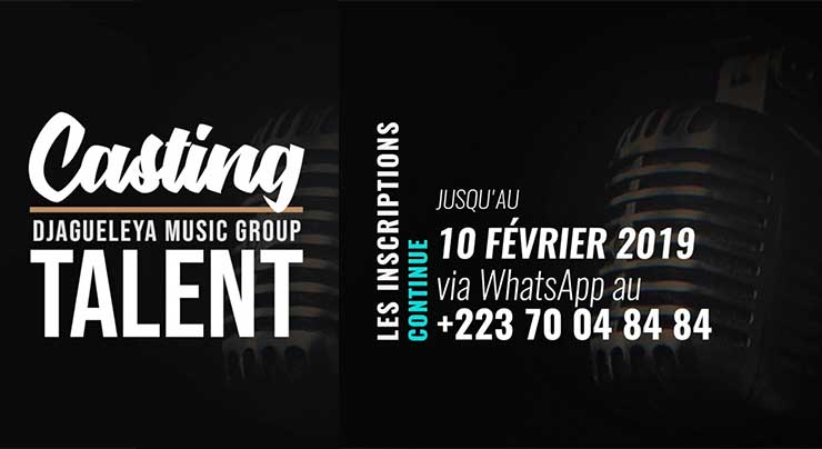 DJAGUÈLÈYA MUSIC lance son casting inscris-toi !
